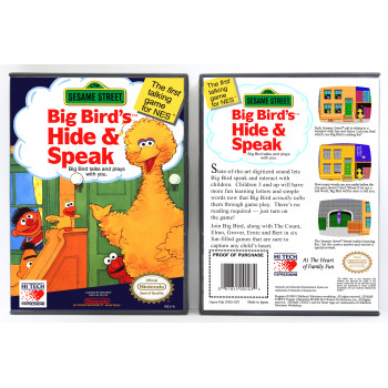 Sesame Street: Big Bird's Hide & Speak